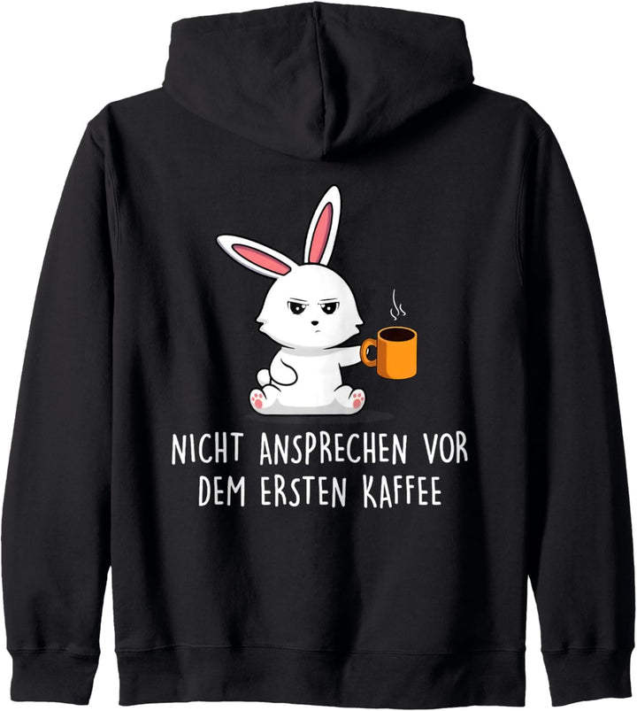 nicht ansprechen vor dem ersten kaffee hasse Kapuzenjacke