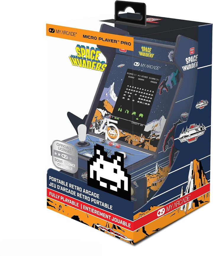 My Arcade DGUNL-7004 Space Invaders Micro Player Pro Portable Retro Arcade
