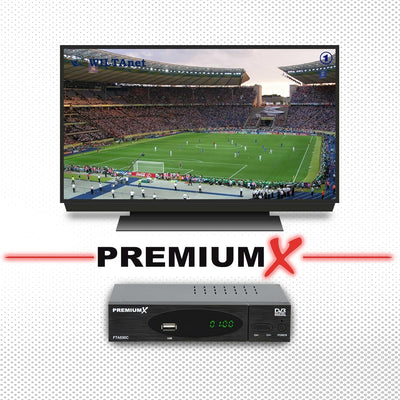 Premium X Kabel-Receiver DVB-C FTA 530C Digital FullHD TV Auto Installation USB Mediaplayer SCART HD