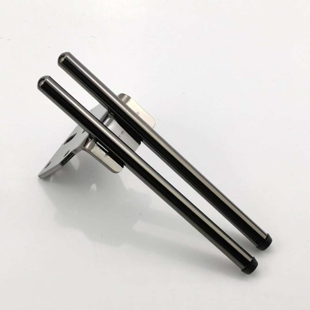 KMERCE Möbelfüsse Metall Schwarz, 4 Stück Schrankfüsse 15cm, Kommodenfüsse, Sofa füsse, Füsse für mö