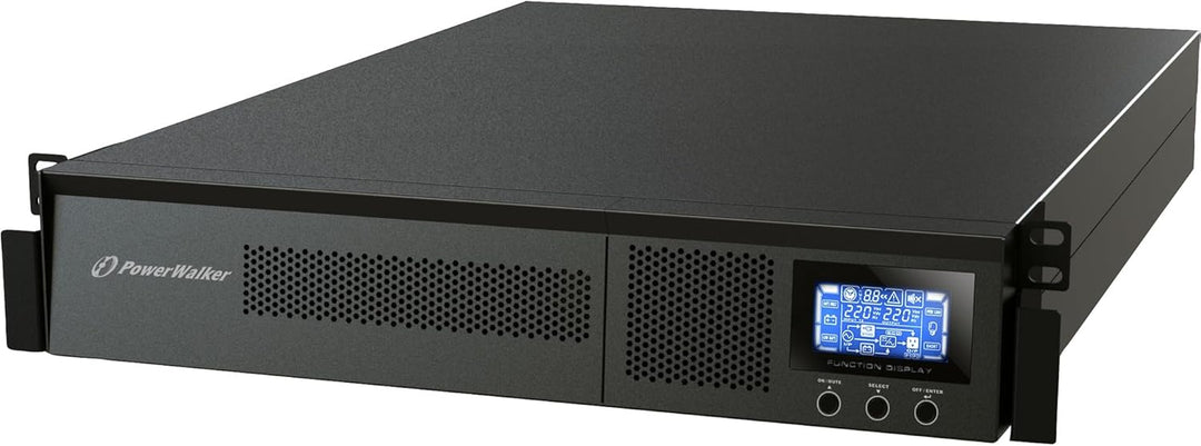 PowerWalker VFI 1000 RM LCD 1000VA / 900W Online USV Tower/Rack Doppelwandler SNMP Slot