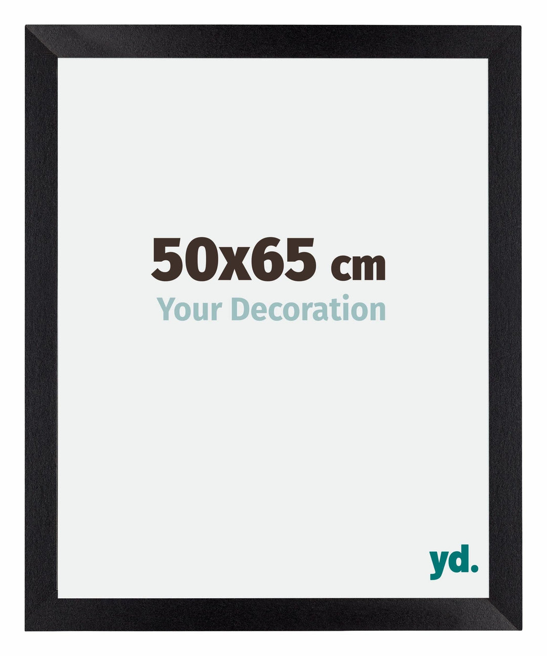 yd. Your Decoration - Bilderrahmen 50x65 cm - Bilderrahmen aus MDF mit Acrylglas - Antireflex - Ausg
