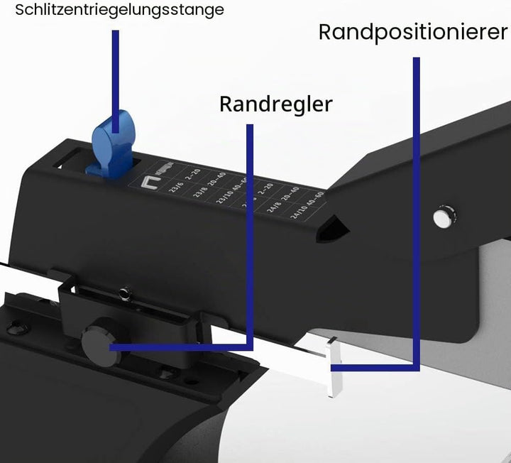 Rayson SH-03 Sattelhefter, Flacher Reitersattel-Doppelzweckhefter, Maximale Heftleistung 6,5 mm (60