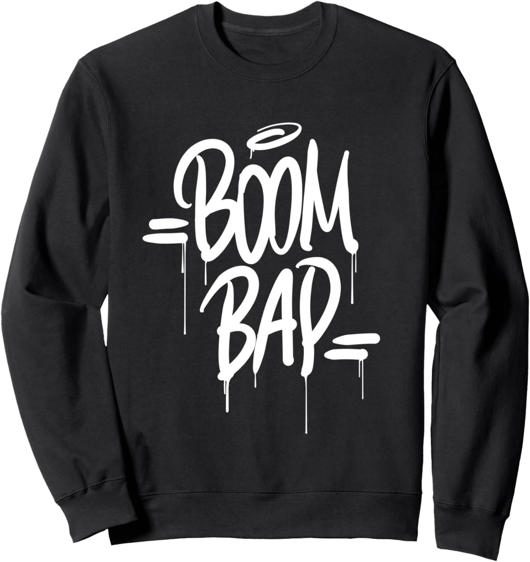 Boom Bap Oldschool Hip Hop Rap Sweatshirt