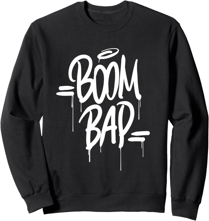 Boom Bap Oldschool Hip Hop Rap Sweatshirt