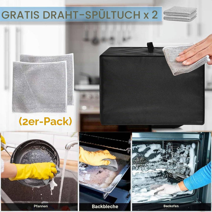 Hitzebeständige, Wasserdichte, Staubdichte Abdeckung für Ninja Foodi MAX Dual Zone Air Fryer AF400EU