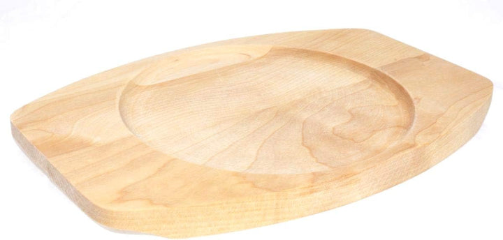 TAMLED SET Servierpfanne Ø 15,5 cm mit Holzbrett 4 Stück