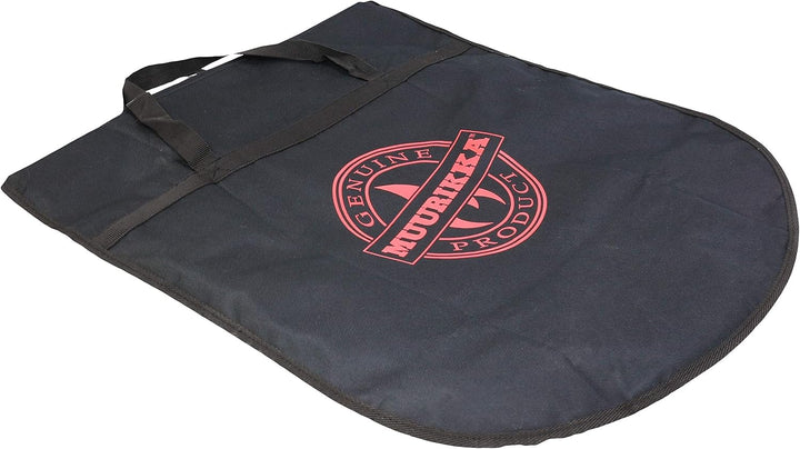 MUURIKKA Grillpfanne 48cm inkl. Schutztasche, Outdoor Pfanne, Feuerpfanne aus robuster Walzstahl für