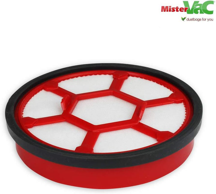 MisterVac Staubsaugerfilter Hepa Filter Ersatzfilter kompatibel mit Dirt Devil DD 2220 Rebel 22 HF
