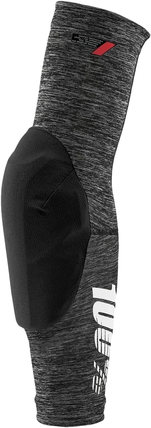 100% TERATEC Knieschutz, Grey Heather Black XL S Grau / Schwarz, S Grau / Schwarz
