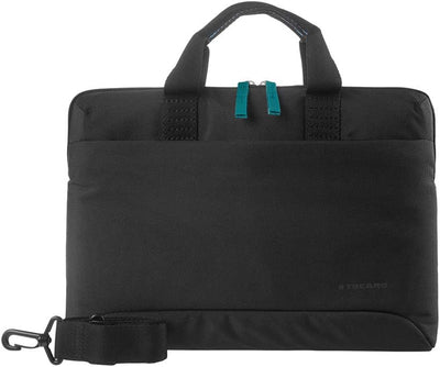 Tucano Smilza Slim Laptoptasche, kompatibel mit Laptop und MacBook Pro/Air, Nylon, abnehmbarer Schul