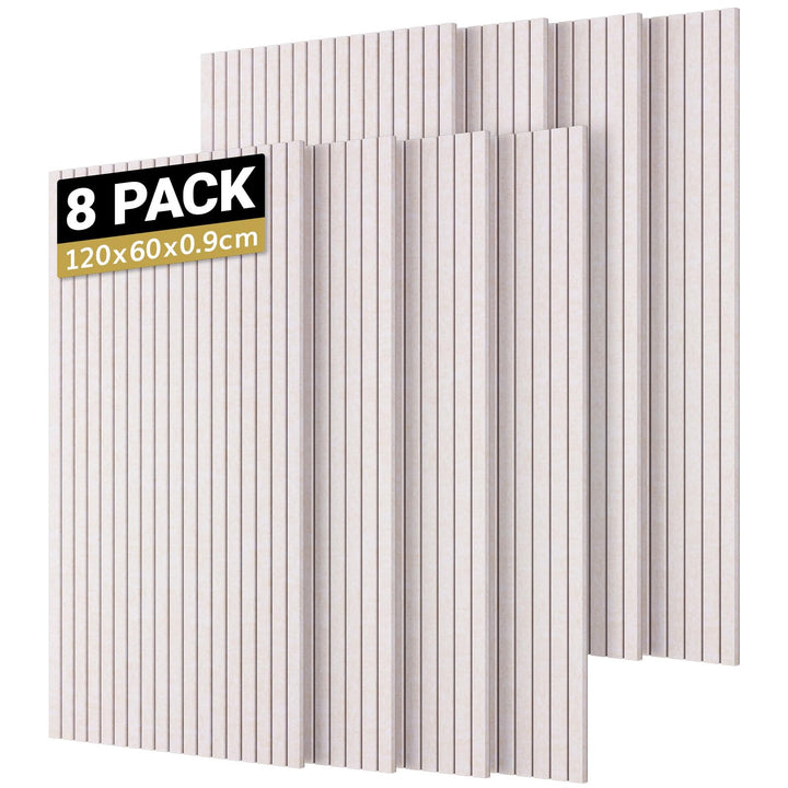 TONOR 8 Pack Akustikpaneele selbstklebend, 120x60x0.9 cm Schalldämmung Schallschutz wand Schallschut