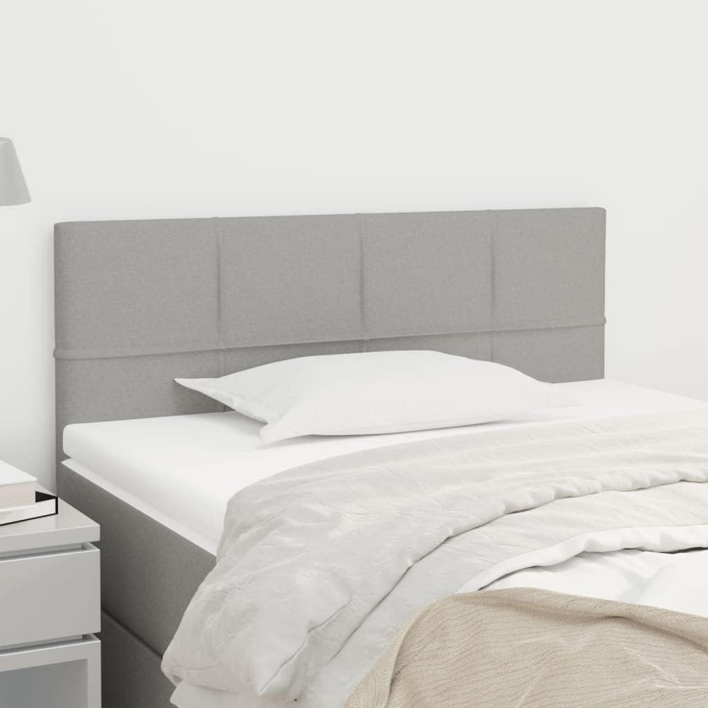 vidaXL Kopfteil, Bettkopfteil mit Holzbeinen, Höhenverstellbar Polsterkopfteil für Bett, Betthaupt B