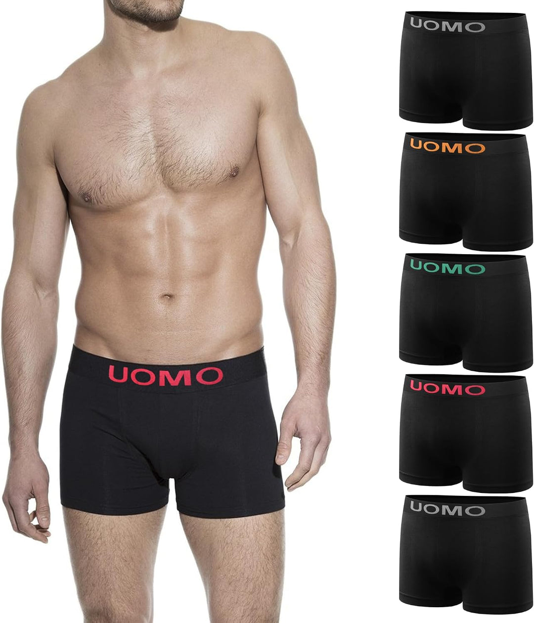 L&amp;K 10er Pack Herren Retroshorts Boxershorts Men Mikrofaser in 10 verschiedenen Modelle 1209 M-L 121
