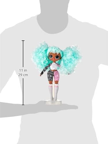 L.O.L. Surprise! OMG Winter Chill ICY Gurl Modepuppe & Brrr BB Puppe mit 25 Überraschungen Icy Gurl