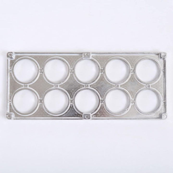 Italienische Pastaform Ravioli Tablett Platte Pin Quadratische Rahmen für Perfekte Befestigung und F