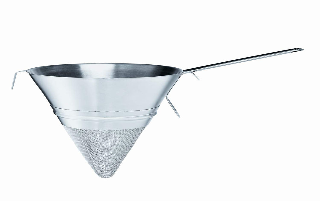 RÖSLE Gaze Sieb, Hochwertiges Sieb zum Passieren von Saucen und Suppen, Edelstahl 18/10, Spülmaschin