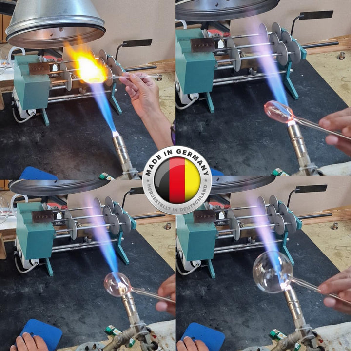 Lauschaer Glas Christbaumschmuck Spitze dunkelrot matt mit Dekor Christbaumschmuck Weihnachtsschmuck