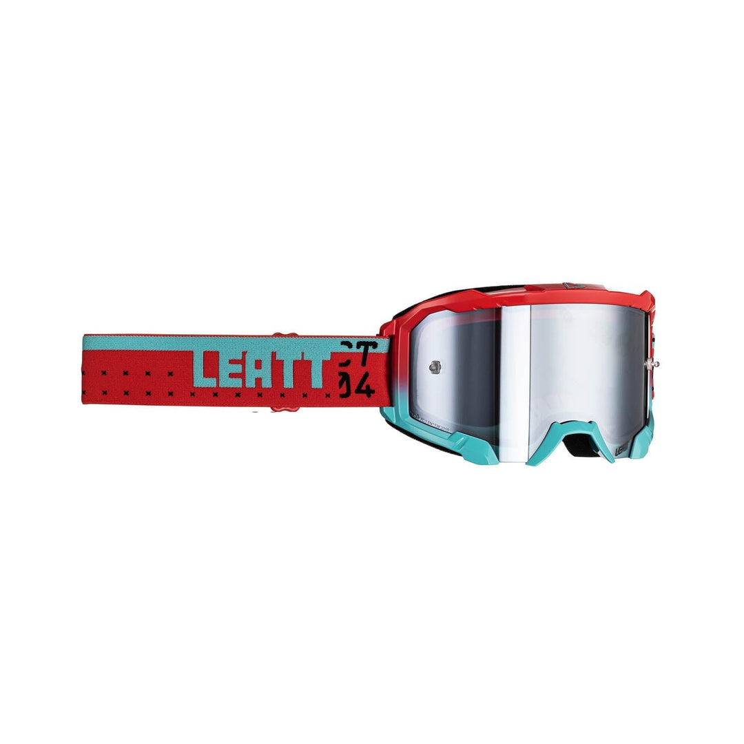 Leatt Unisex Velocity 4.5 Iriz Schutzbrille Einheitsgrösse Fuel Silver, Einheitsgrösse Fuel Silver