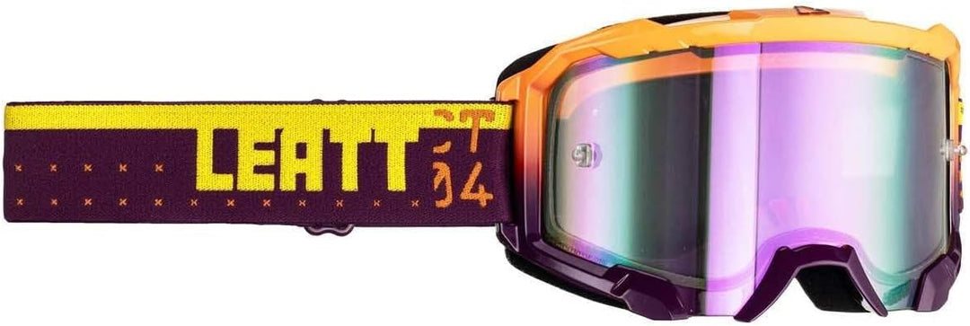 Leatt Unisex Velocity 4.5 Iriz Schutzbrille Einheitsgrösse Indigo Purple, Einheitsgrösse Indigo Purp