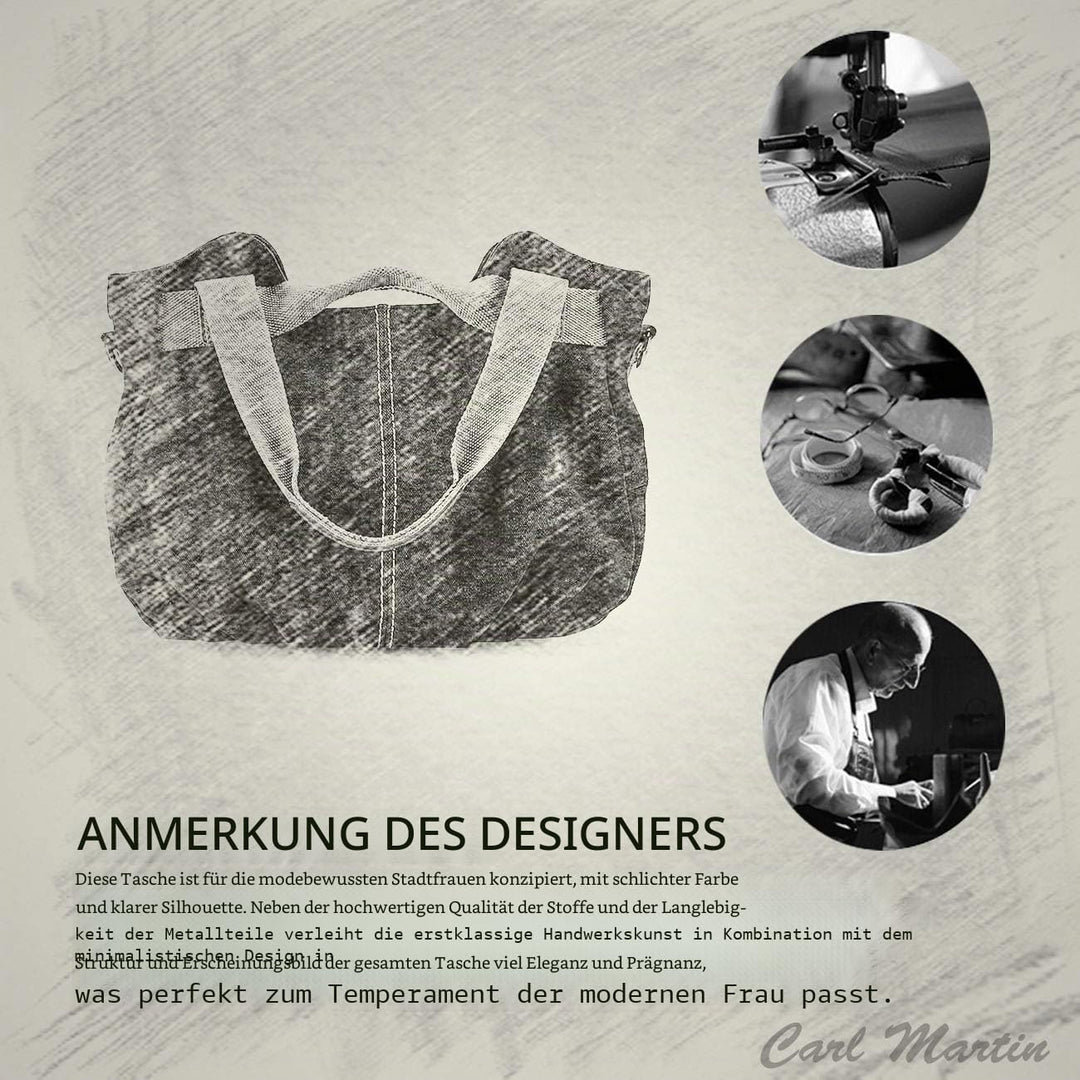 NICOLE &amp; DORIS Canvas Tasche Damen Tragetaschen für Damen Schultertaschen Umhängetasche Leinwand Han