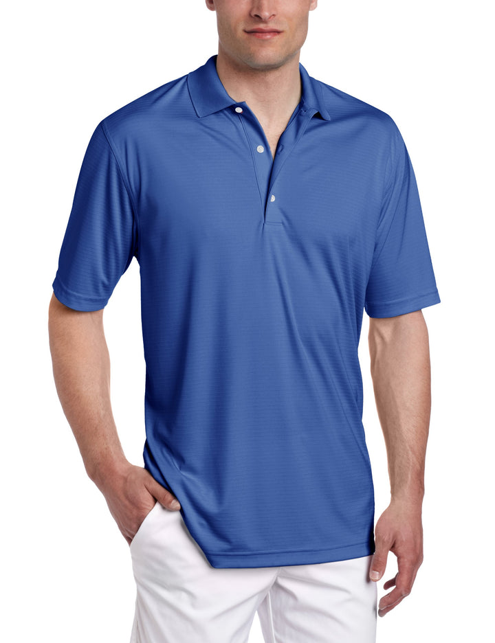 Greg Norman Collection ML75 Interlock Herren Poloshirt Strukturiert Solid S Hurrikan, S Hurrikan