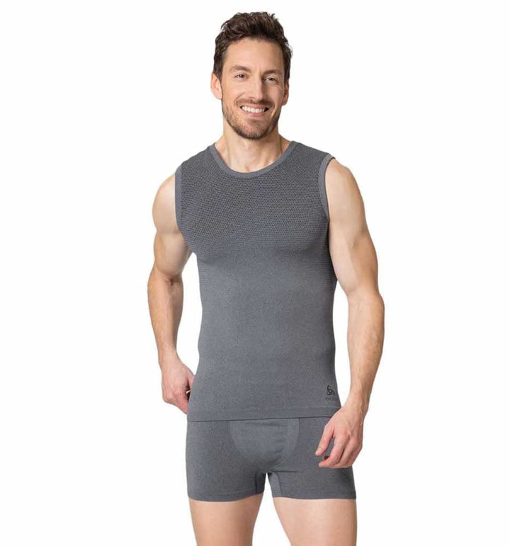 Odlo Funktionsshirt Damen Kurzarm Performance Light I Sportunterwäsche I Funktionsunterwäsche, Grey