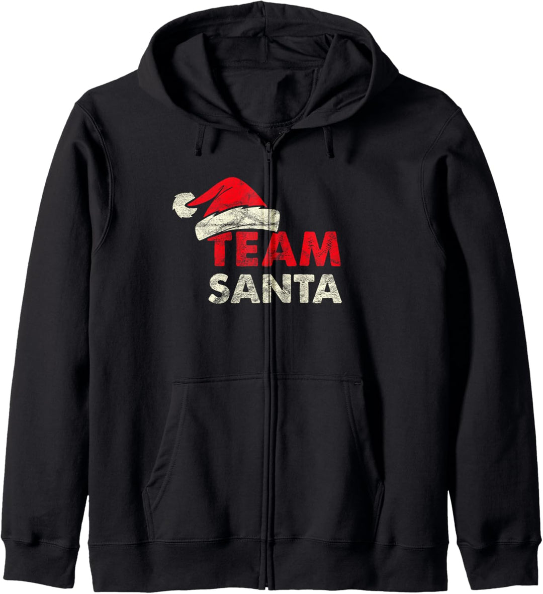 Christmas Gift Team Santa Claus Xmas Pajamas Weihnachten Kapuzenjacke