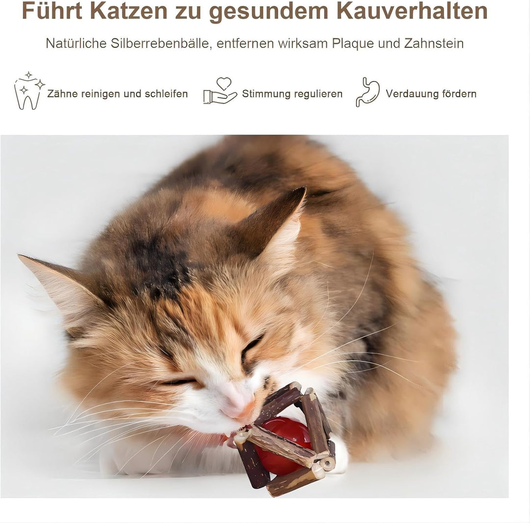 FUKUMARU Kratzbaum, 135 cm hoher Kratzbaum, mit Juteseil-Kratzpfosten und Hängematte, Katzenbaum mit