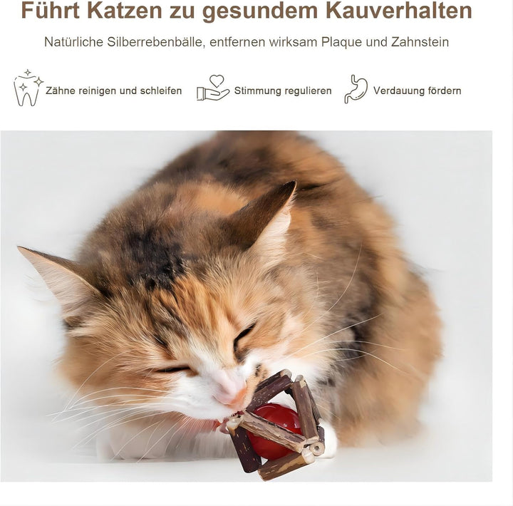 FUKUMARU Kratzbaum, 135 cm hoher Kratzbaum, mit Juteseil-Kratzpfosten und Hängematte, Katzenbaum mit