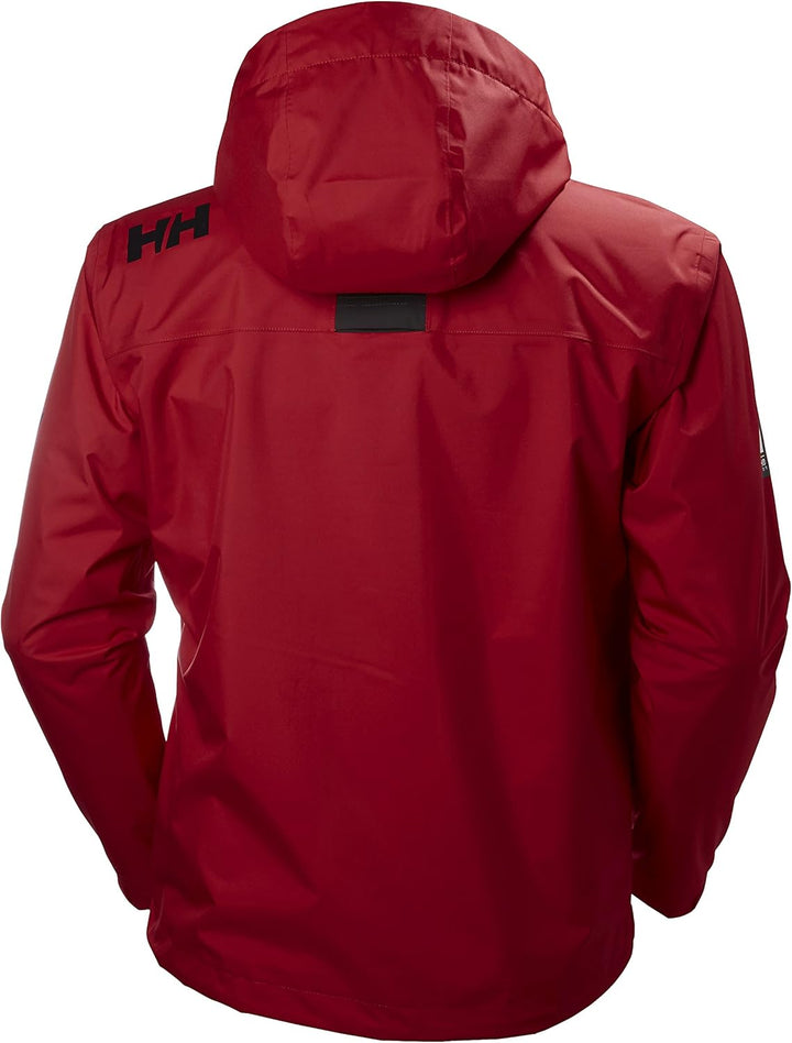 Helly Hansen Herren Crew Hooded Midlayer Jacket Jacke (1er Pack) S Rot, S Rot