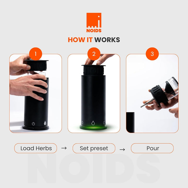 Noids (Pot by Noids) All-in-One Kräuterkocher mit Filter und
