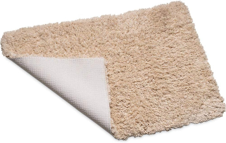 Wicotex Mikrofaser Badematte | beige | 60 x 90 cm | rutschfest | super weich | universal | saugstark