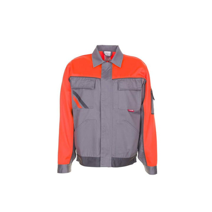 Planam Grösse 68 Herren Visline V1 Bundjacke zink orange schiefer Modell 2410
