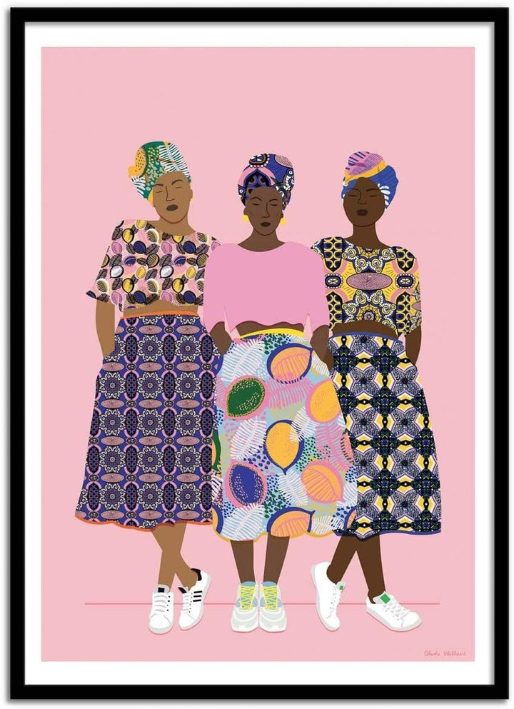 Art-Poster - GRLZ Band - Céleste Wallaert