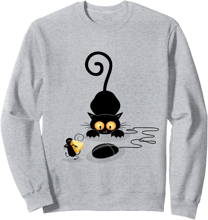 Die Katze und die Maus Sweatshirt