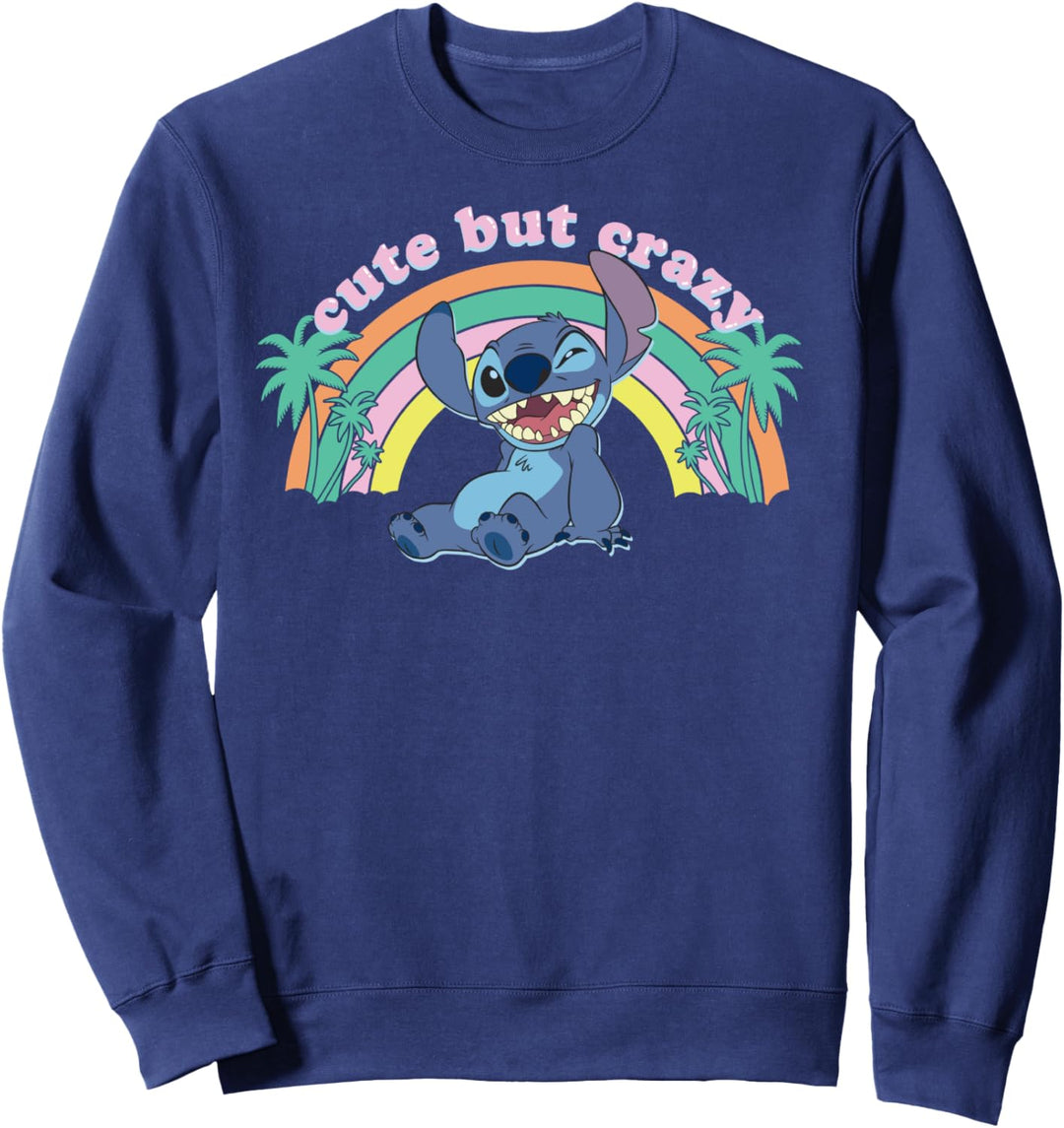 Disney Lilo & Stitch Cute But Crazy Stitch Sweatshirt