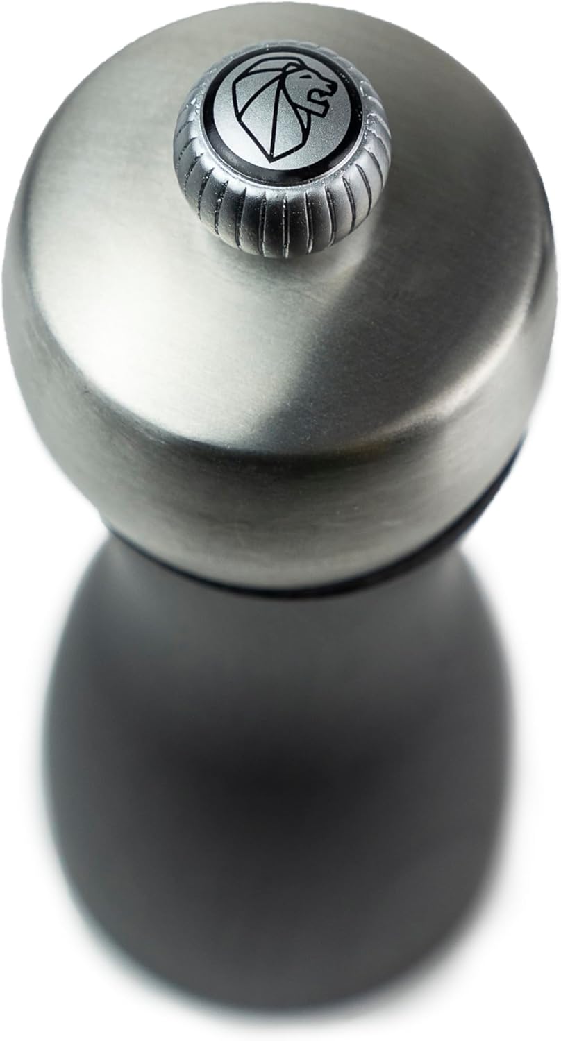 Peugeot Fidji Manuelle Pfeffermühle, Klassische Mahlgradeinstellung, Höhe: 15 cm, Holz, Schwarz, 171