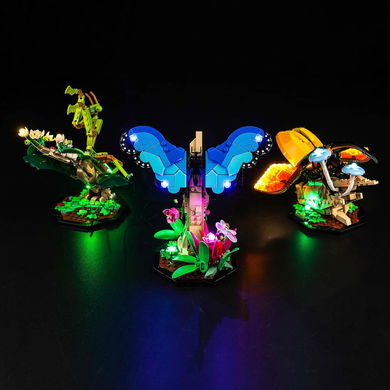 Led Licht Set für Lego 21342 The Insect Collection (Kein Lego), Dekorationsbeleuchtungsset für Lego