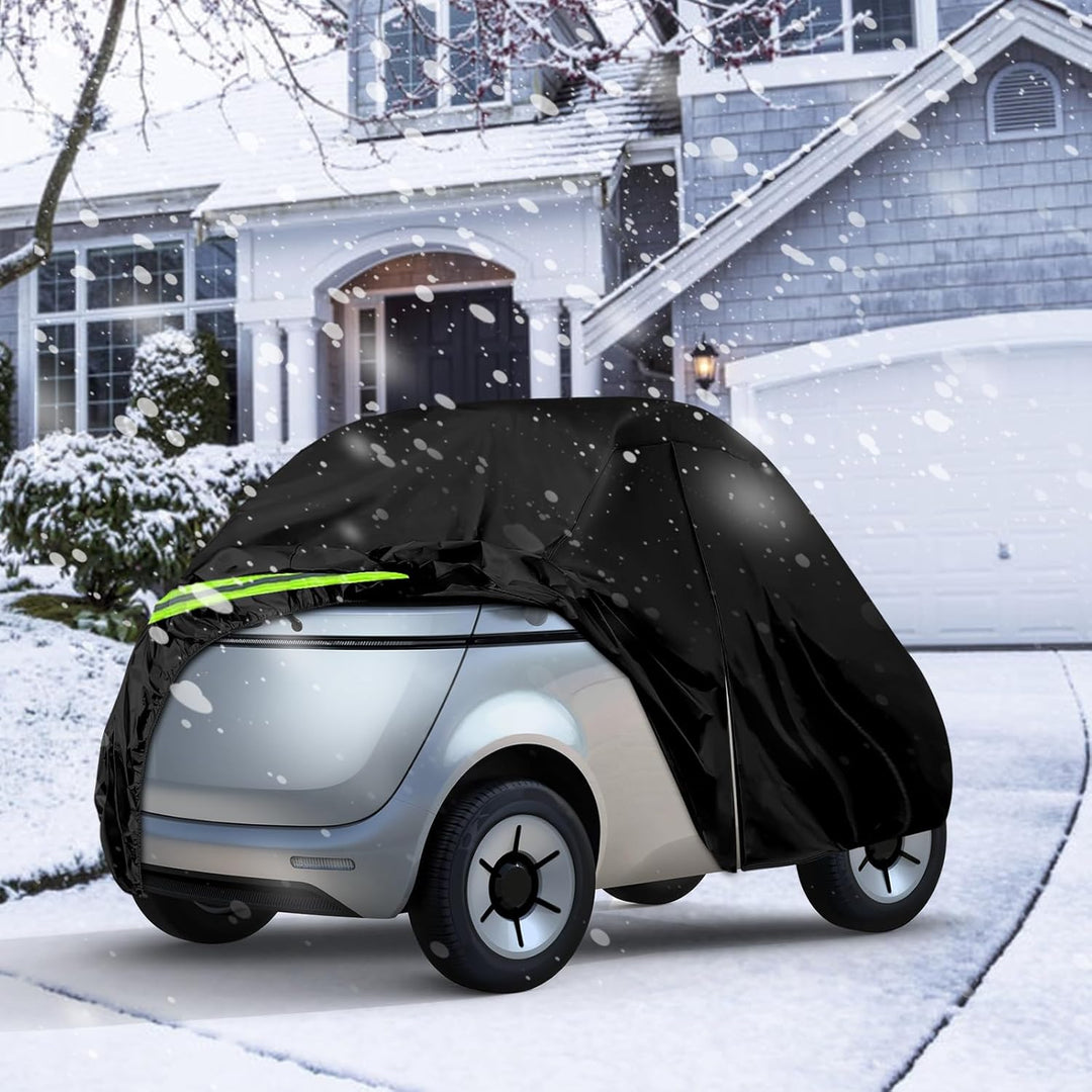 Vollgarage Autoabdeckung Ersatz für Microlino 2022-2025, Auto Abdeckplane Autogarage Autoplane Ganzg