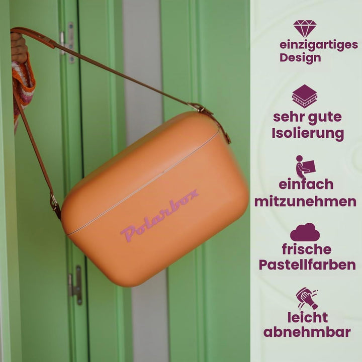 Polarbox Sorbet-Rosa Eisbox, 12 l