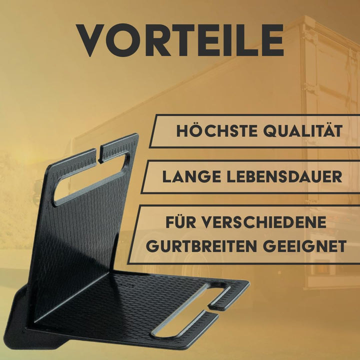 Kantenschutz Spanngurte 20er Set für Gurte von 2,5-10cm Breite, Kantenschoner Zurrgurt, Kantenschutz