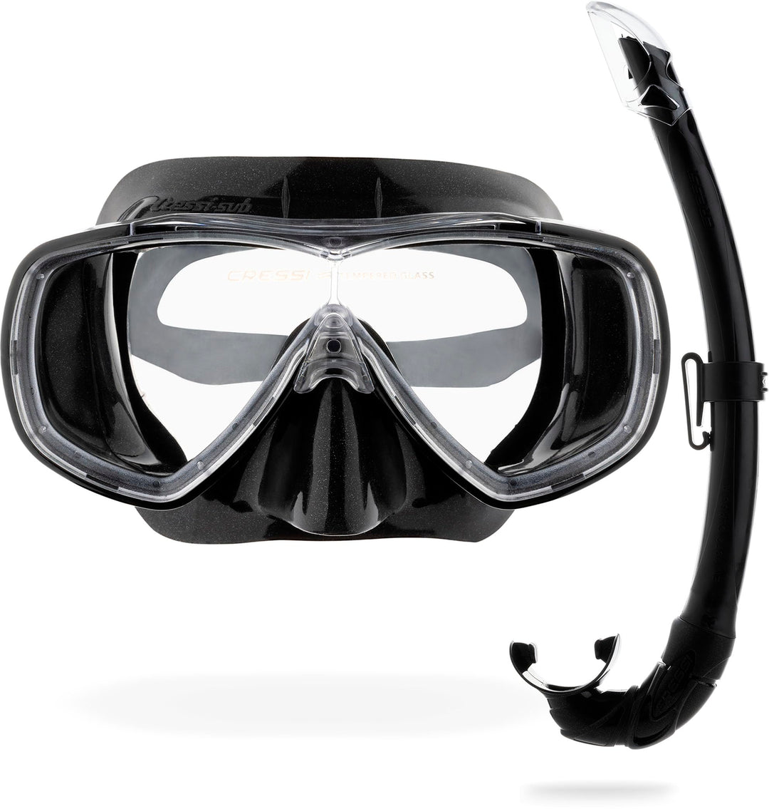 Cressi Onda - Onda Schnorchelmaske oder Schnorchelset Onda Maske und Schnorchel Mexico, Einheitsgrös