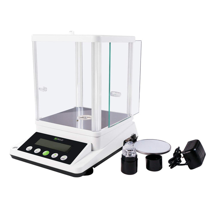 U.S. SOLID 0,001 g Präzisionswaage - Digitale analytische Lab-Waage - Elektronische Präzisionswaage