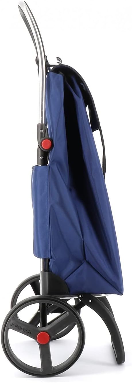Klappbarer Einkaufstrolley Rolser I-Max MF 2 grosse Räder - Klein, Klein