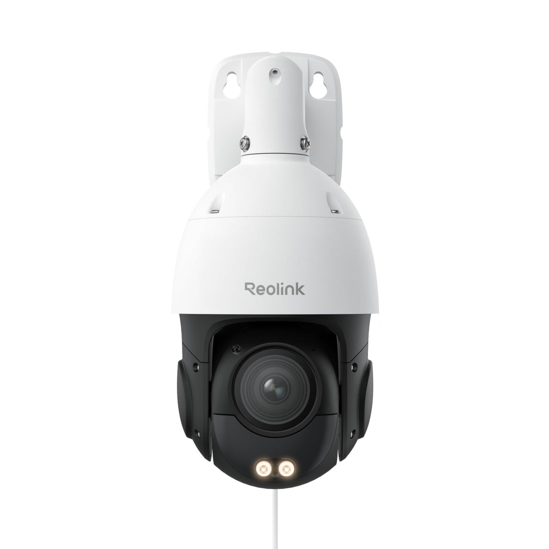 Reolink Smart 4K/8MP UHD PTZ Dome Überwachungskamera Aussen mit revolutionären 16X optischem 3D-Zoom