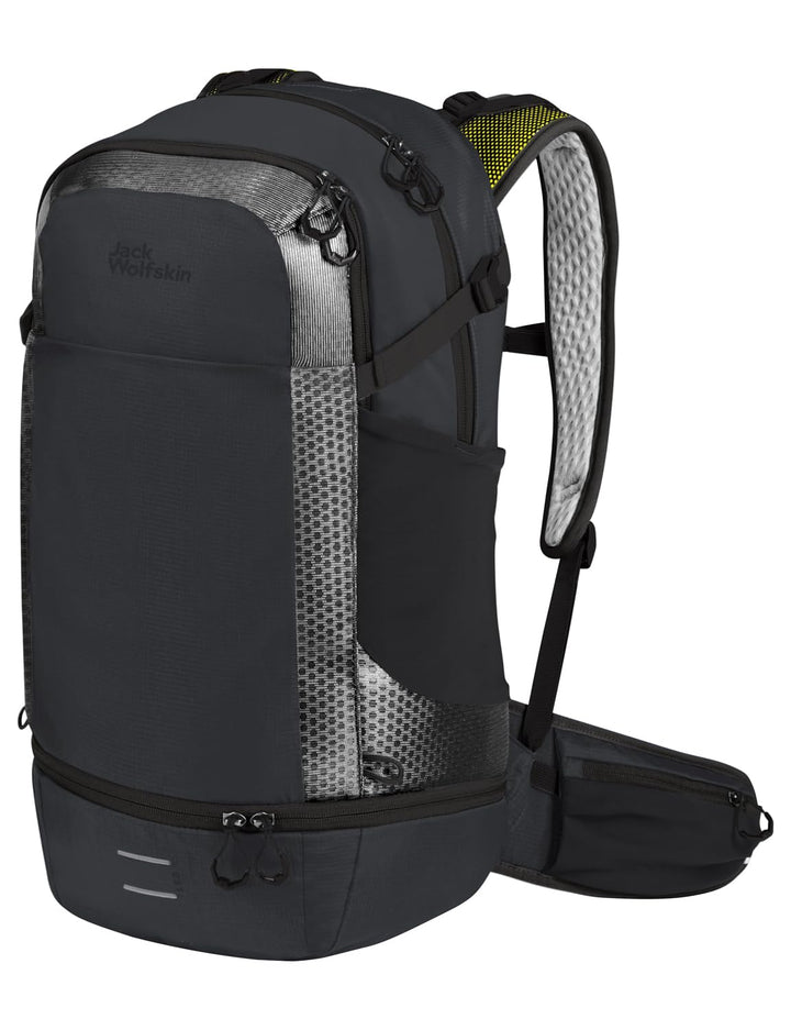 Jack Wolfskin Unisex Moab Jam Pro 30.5 Hiking Pack (1er Pack) Einheitsgrösse Flash Black, Einheitsgr