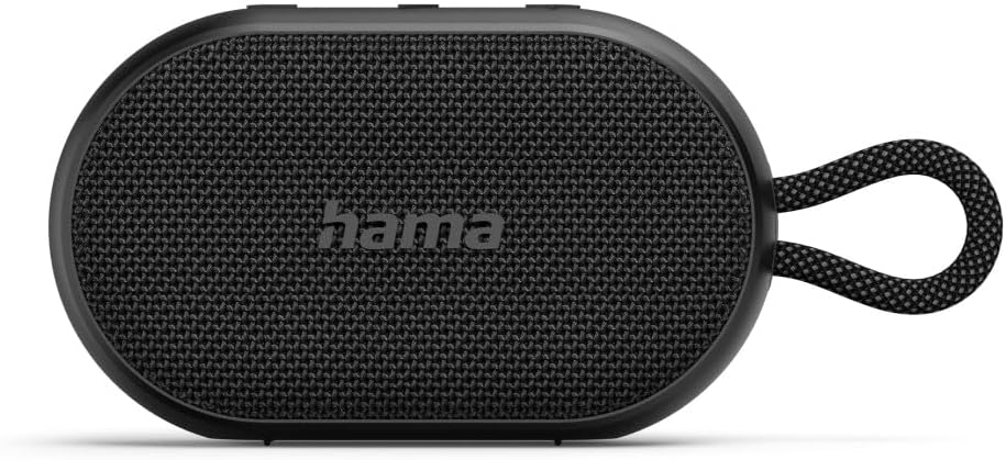Hama Bluetooth Lautsprecher Buddy 3.0, 6W (wasserdicht IPX7, mit Akku, 12 Stunden Musik, True Wirele