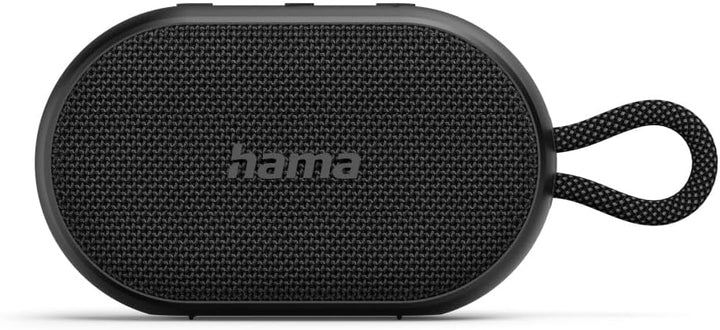 Hama Bluetooth Lautsprecher Buddy 3.0, 6W (wasserdicht IPX7, mit Akku, 12 Stunden Musik, True Wirele
