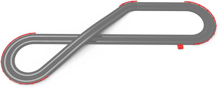 SCALEXTRIC - Klassische Rennstrecke - Komplette Rennstrecke - Autos und Bedienelemente inklusive - M